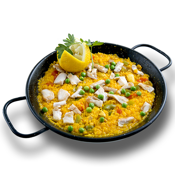 Paella de pollo  (2 personas)