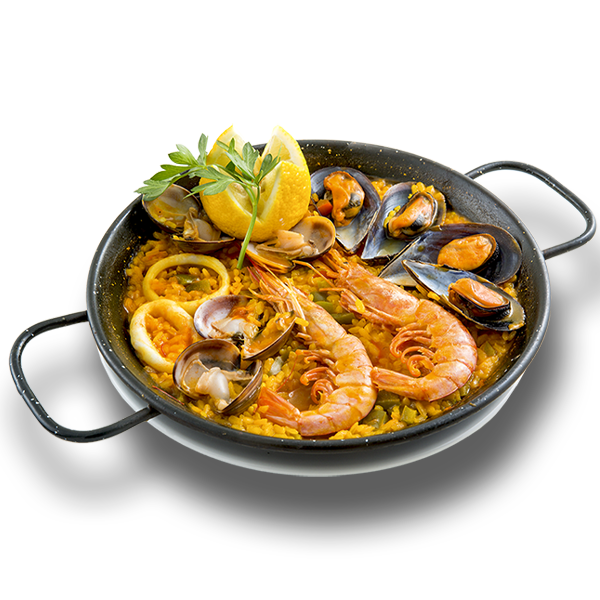 Paella marisco  (2 personas)
