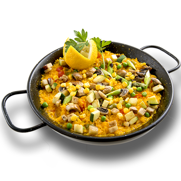 Paella verduras  (2 personas)