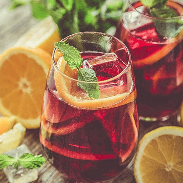 Copa de tinto de verano